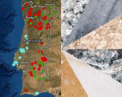 Mapa de Rochas Ornamentais Portuguesas - ROP