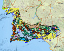 Mapa de Portugal - Mapa detalhado de Portugal (Sul da Europa - Europa)