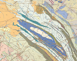 Geological Map of Portugal, scale 1:200 000