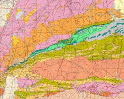 "Sheet 15-C - Pinhel" of the Geological Map of Portugal, scale 1:50 000
