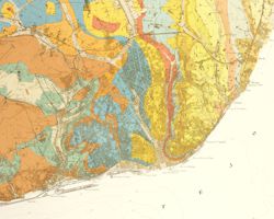 Geological Map of Lisbon, scale 1:20 000 (1940)